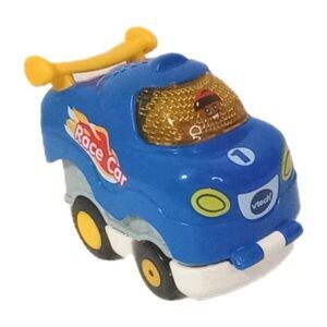 Vtech GoGo Smart Wheels Blue Press and Race Racecar TESTED Battery Operated